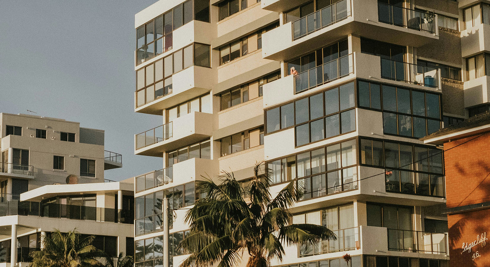 Placeholder image of a white building